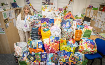Community donates 5,000 children’s books to help inspire young readers – thanks to Maximize Education